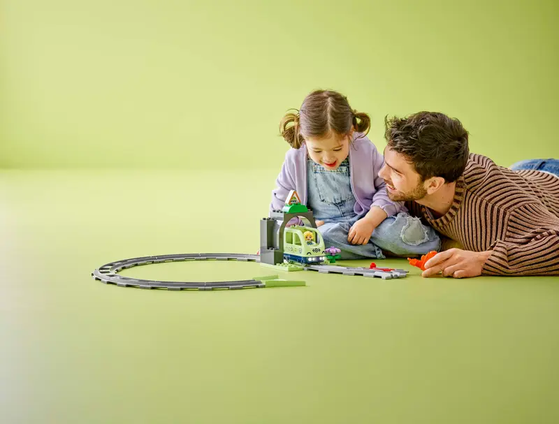 Lego Duplo 10425 Razširitveni komplet železniški predor in tiri