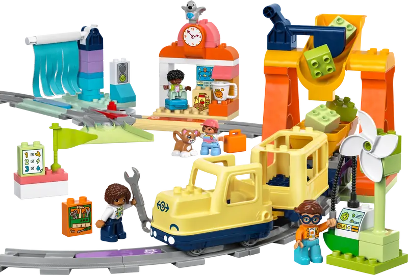 Lego Duplo 10428 Velik interaktiven skupni vlak