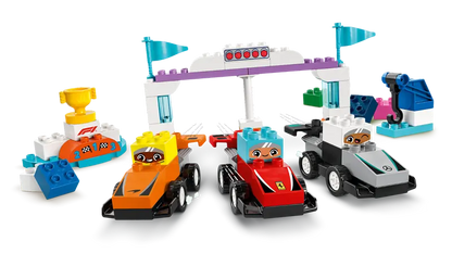 Lego Duplo 10445 Dirkalniki in dirkalci ekipe F1