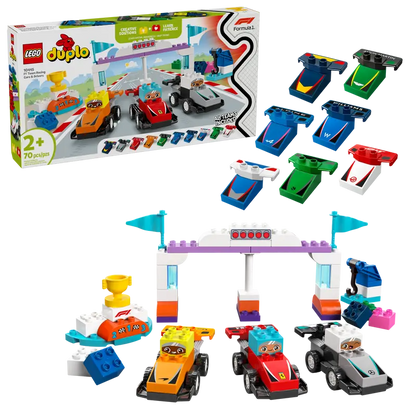 Lego Duplo 10445 Dirkalniki in dirkalci ekipe F1