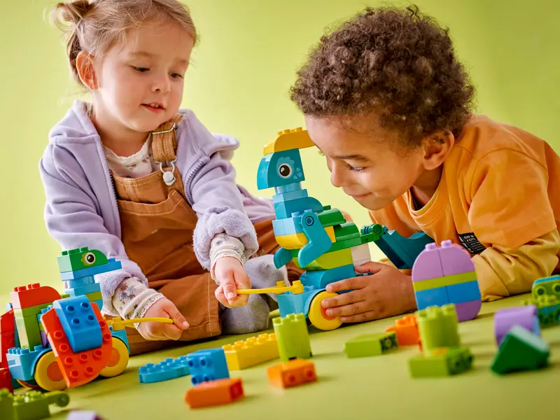 Lego Duplo 10451 Dinozavri na kolesih 3v1