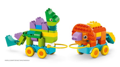 Lego Duplo 10451 Dinozavri na kolesih 3v1