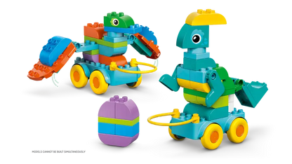 Lego Duplo 10451 Dinozavri na kolesih 3v1