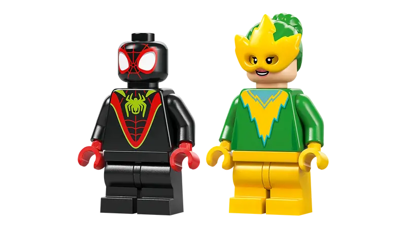Lego Spidey 11198 Pregon z dino voziloma Spin in Elektro