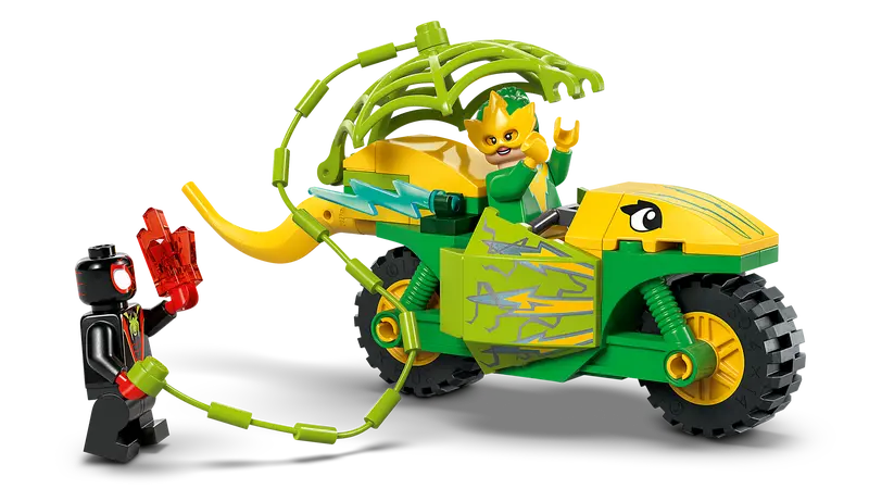 Lego Spidey 11198 Pregon z dino voziloma Spin in Elektro
