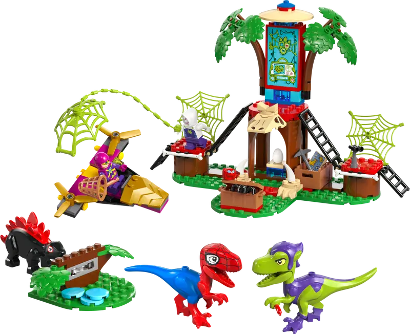 Lego Spidey 11200 Spideyjev in Gobbyjev spopad v glavnem štabu v hiši na drevesu