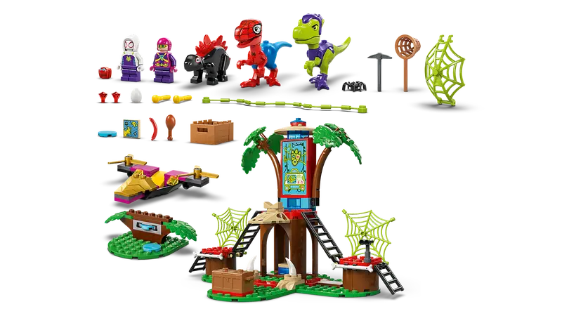 Lego Spidey 11200 Spideyjev in Gobbyjev spopad v glavnem štabu v hiši na drevesu