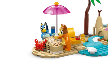 LEGO Bluey 11202 Blueyjina plaža in izlet z družinskim avtomobilom