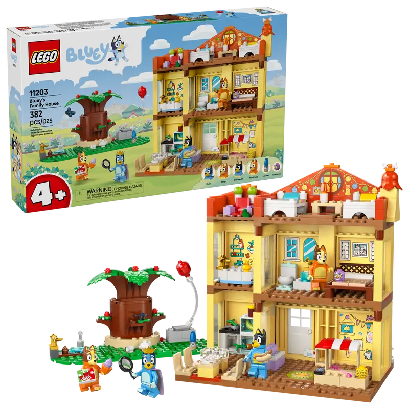 LEGO Bluey 11203 Blueyina družinska hiša
