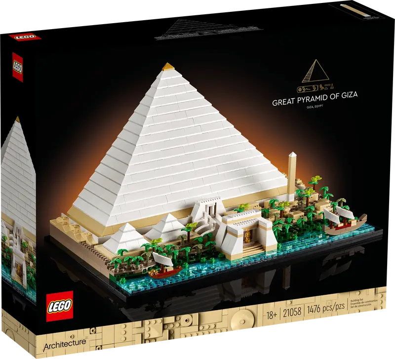 LEGO Architecture 21058 Velika piramida v Gizi