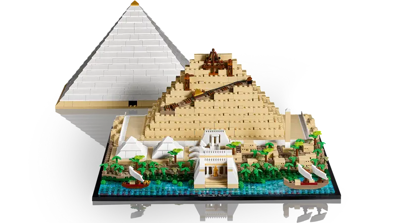LEGO Architecture 21058 Velika piramida v Gizi