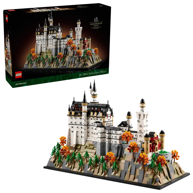 Lego Architecture 21063 Grad Neuschwanstein