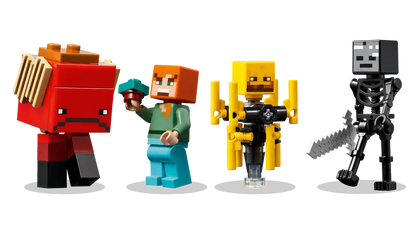 Lego Minecraft 21266 Bitka z lavo v Netherju