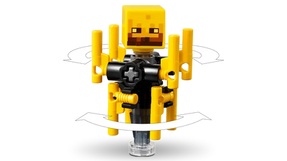 Lego Minecraft 21266 Bitka z lavo v Netherju
