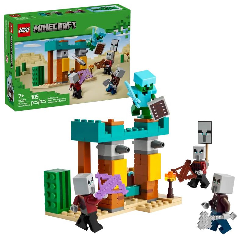 Lego Minecraft 21267 Aščanska puščavska patrulja