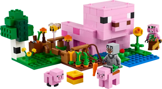 Lego Minecraft 21268 Hiša Mali pujsek