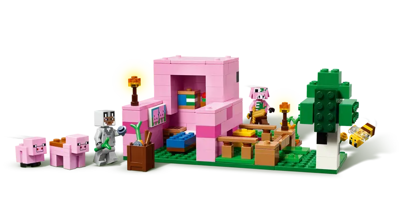 Lego Minecraft 21268 Hiša Mali pujsek