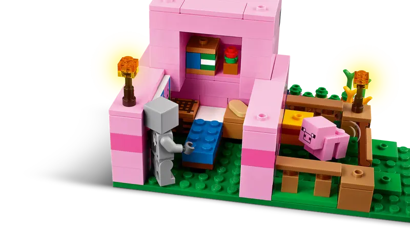 Lego Minecraft 21268 Hiša Mali pujsek