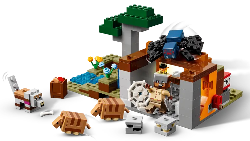 Lego Minecraft 21269 Odprava v pasavčev rudnik
