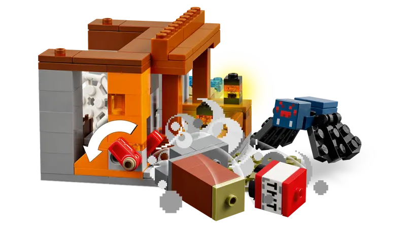 Lego Minecraft 21269 Odprava v pasavčev rudnik