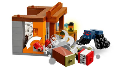 Lego Minecraft 21269 Odprava v pasavčev rudnik