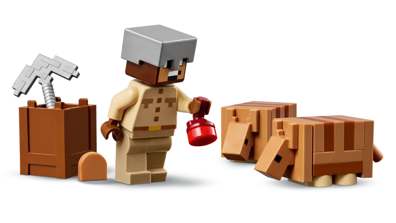 Lego Minecraft 21269 Odprava v pasavčev rudnik