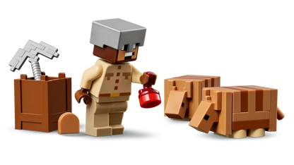 Lego Minecraft 21269 Odprava v pasavčev rudnik