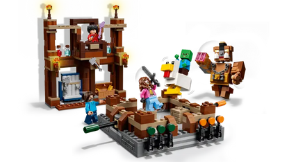 Lego Minecraft 21272 Borilni ring v gozdnem dvorcu