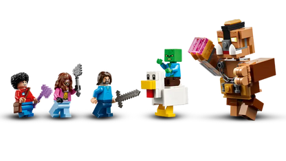 Lego Minecraft 21272 Borilni ring v gozdnem dvorcu