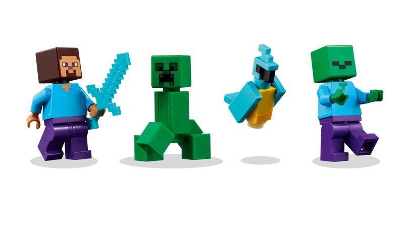 Lego Minecraft 21275 Džungelska hiša TNT