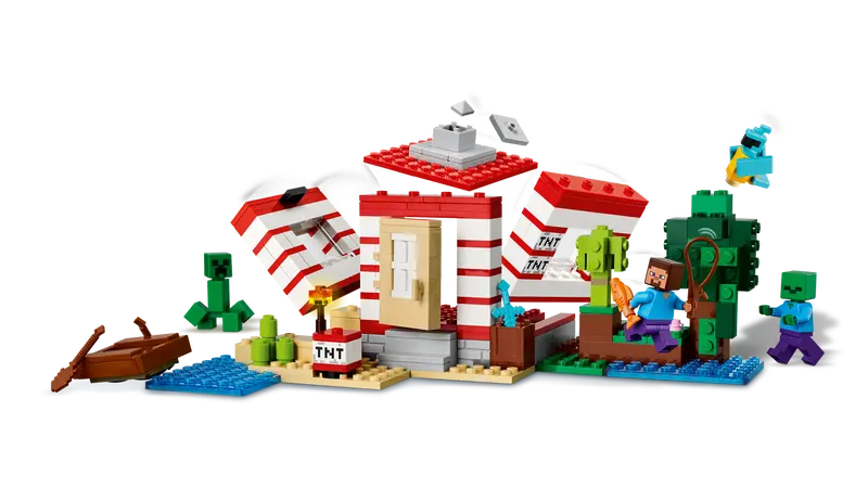 Lego Minecraft 21275 Džungelska hiša TNT