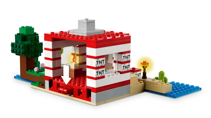 Lego Minecraft 21275 Džungelska hiša TNT
