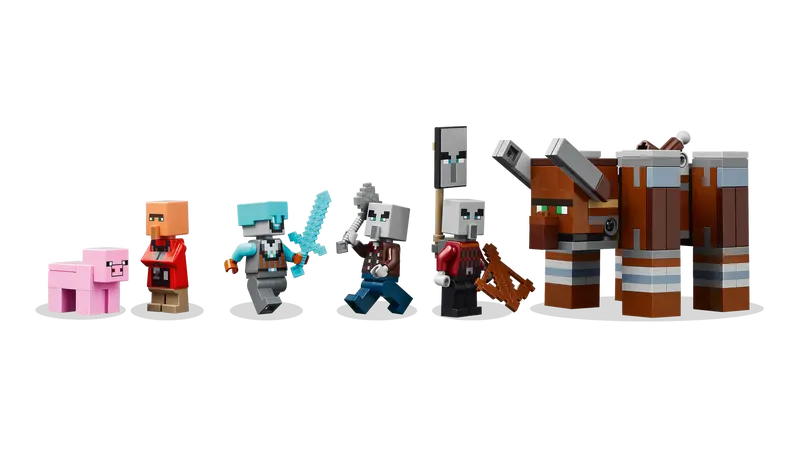 Lego Minecraft 21278 Plenilska postojanka in Uničevalec