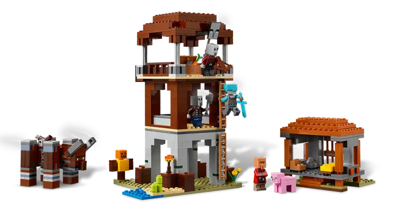 Lego Minecraft 21278 Plenilska postojanka in Uničevalec