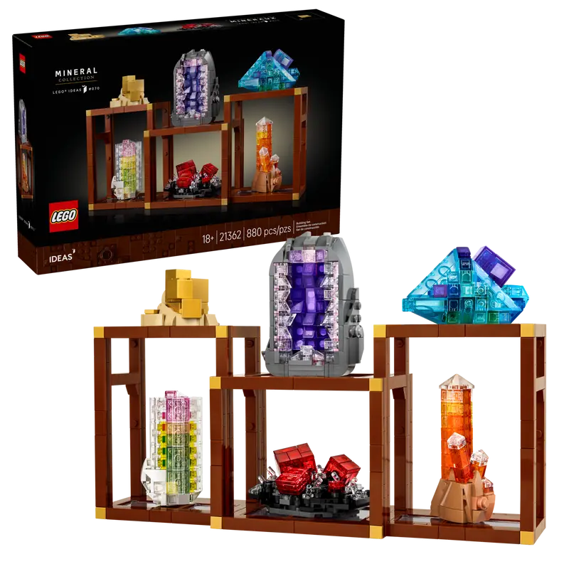 Lego Ideas 21362 Zbirka mineralov