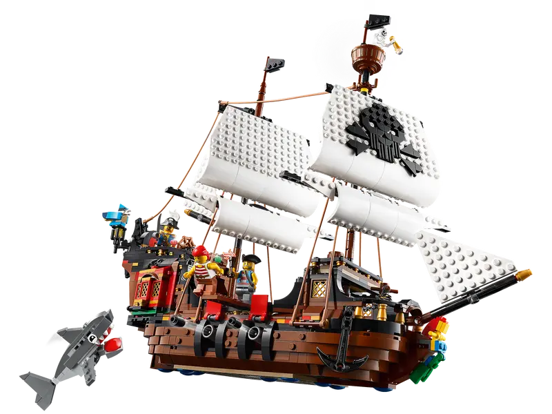 Lego Creator 31109 piratska ladja 3v1