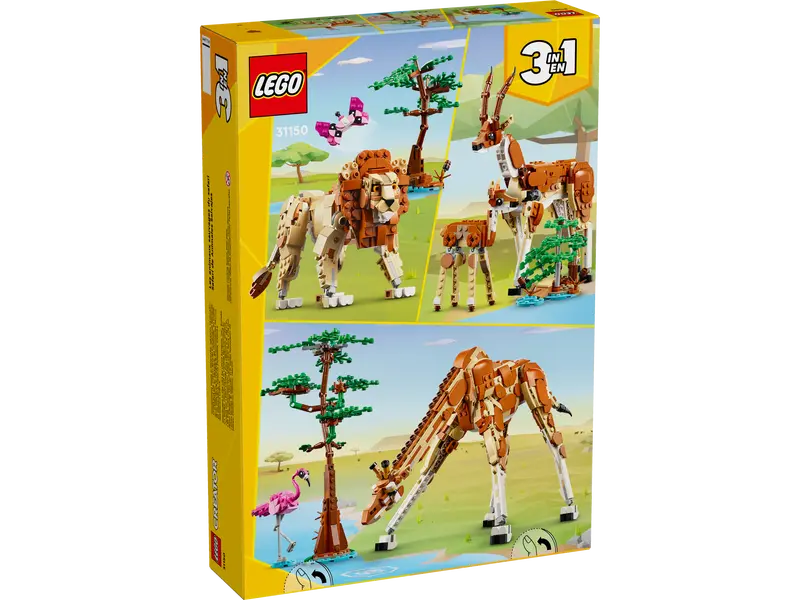 Lego Creator 31150 Živali na divjem safariju 3v1