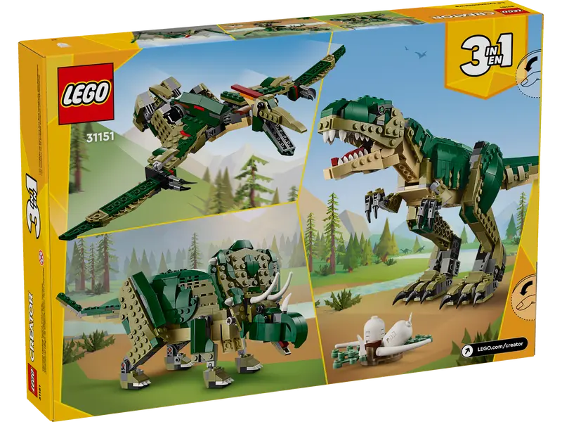 Lego Creator 31151 Tiranozaver 3v1