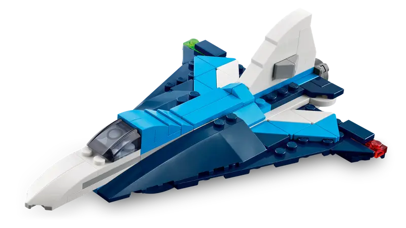 Lego Creator 31160 Zračno vozilo: Tekmovalno letalo 3v1