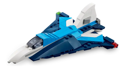 Lego Creator 31160 Zračno vozilo: Tekmovalno letalo 3v1
