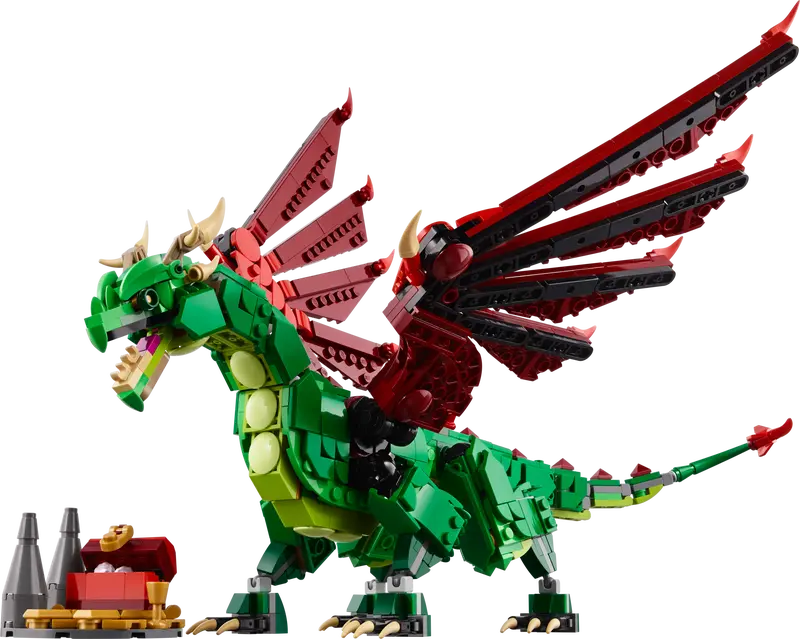 Lego Creator 31161 Srednjeveški zmaj 3v1