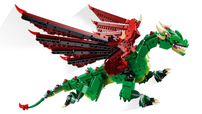 Lego Creator 31161 Srednjeveški zmaj 3v1