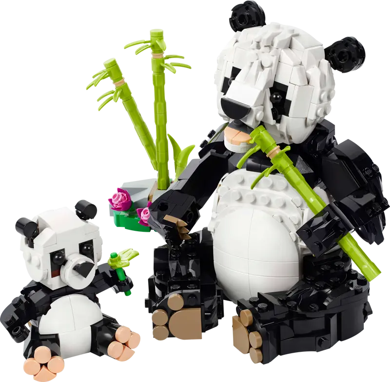 Lego Creator 31165 Divje živali: družina pand 3v1