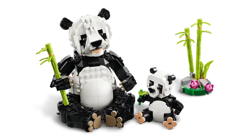 Lego Creator 31165 Divje živali: družina pand 3v1
