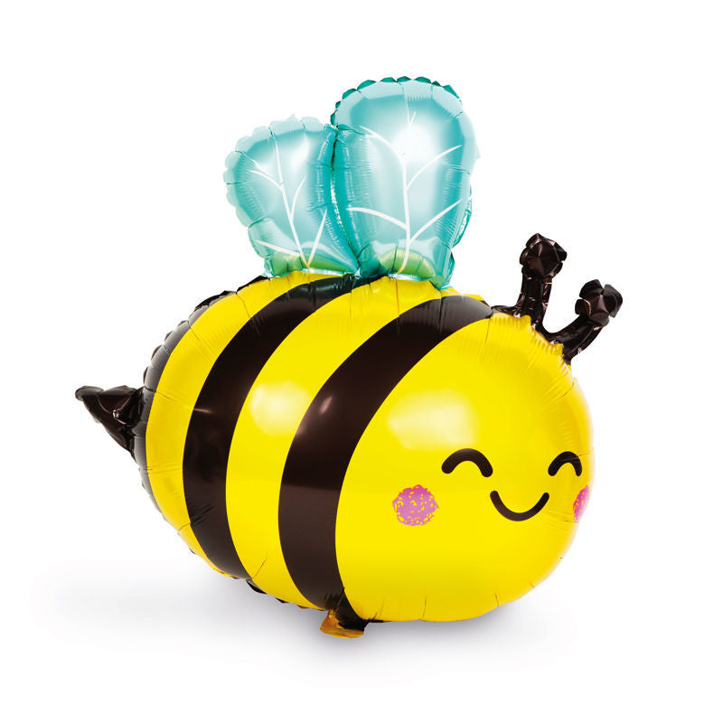 3D Balon iz alu folije - čebela - 65 x 81 cm - Božična dekoracija