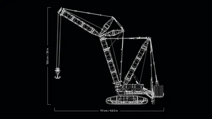 Lego Technic 42146 Žerjav goseničar Liebherr LR 13000