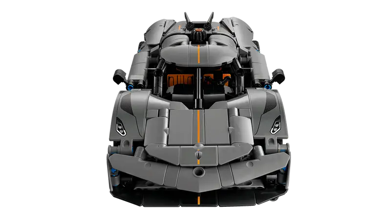 Lego Technic 42173 Koenigsegg Jesko Absolut, siv hiperavtomobil