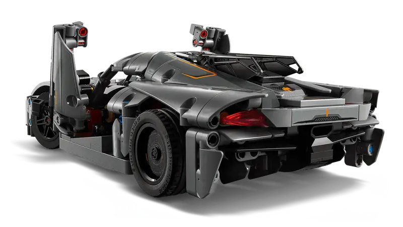 Lego Technic 42173 Koenigsegg Jesko Absolut, siv hiperavtomobil