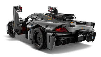 Lego Technic 42173 Koenigsegg Jesko Absolut, siv hiperavtomobil