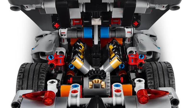 Lego Technic 42173 Koenigsegg Jesko Absolut, siv hiperavtomobil